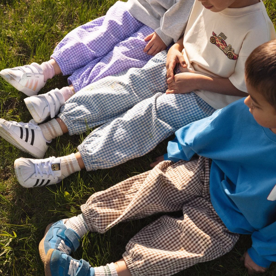 Roobear - Comfy Gingham Pants|203214