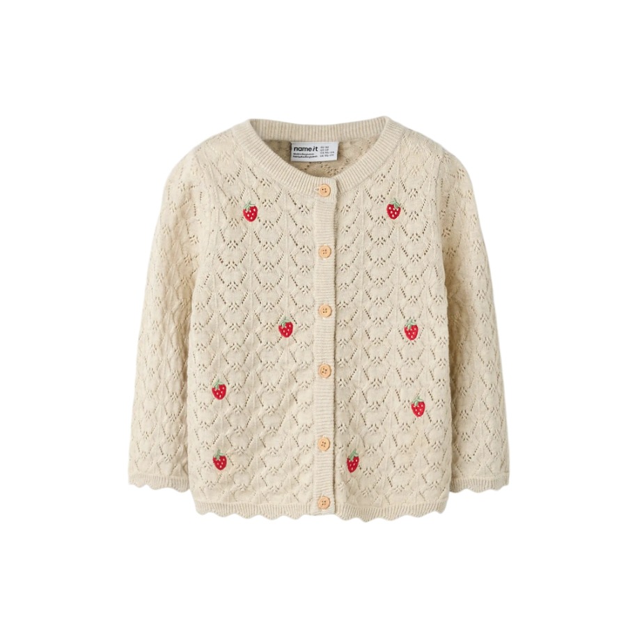 Name It - Strawberry Knit Cardigan|216206