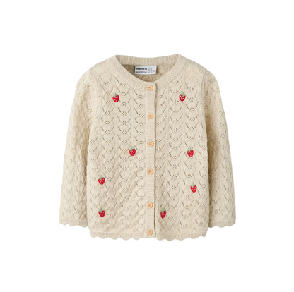 Name It - Strawberry Knit Cardigan|216206