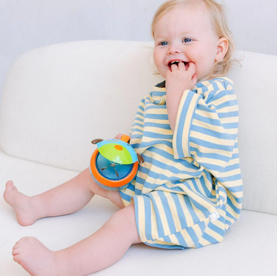 Roobear - Cotton Striped Romper|212548