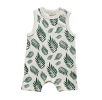Parade Organic Tank Romper Palm Leaves|148007