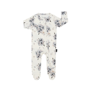 Belan.J - Footed Zipper Sleeper Frosty Floral|158759