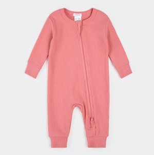 Petit Lem - Sleeper - Ribbed Pink|187050