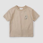 Miles The Label - Leopard on Taupe T-Shirt|182466