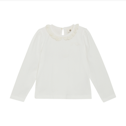 EnFant - Long Sleeve Pointelle - Egret|155846