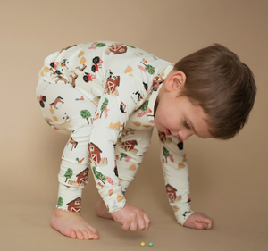 Roobear - Easter on the Farm Bamboo Two-Piece PJs|127616