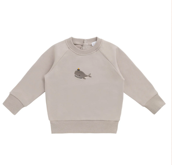 Jamie Kay - Sweatshirt - Hazy Taupe Whale|153278