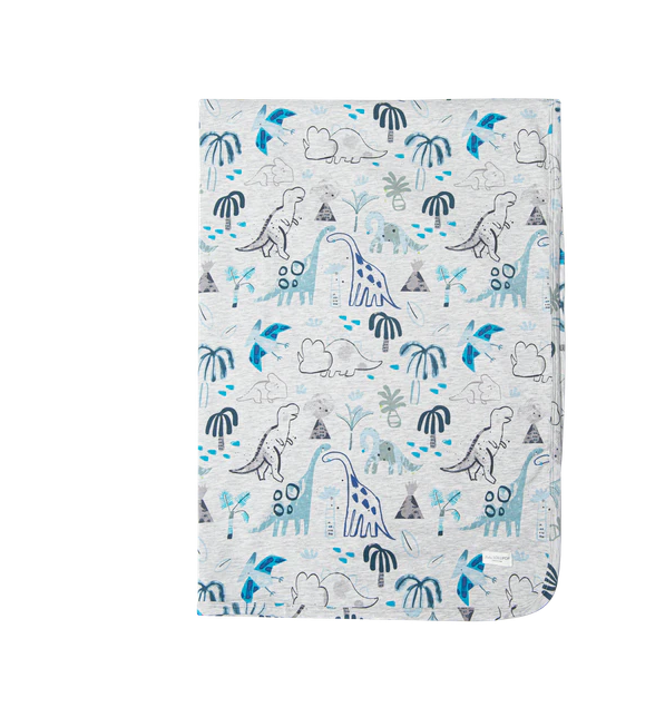 Loulou Lollipop - Stretch Knit Blanket - Dinosaurs|136181