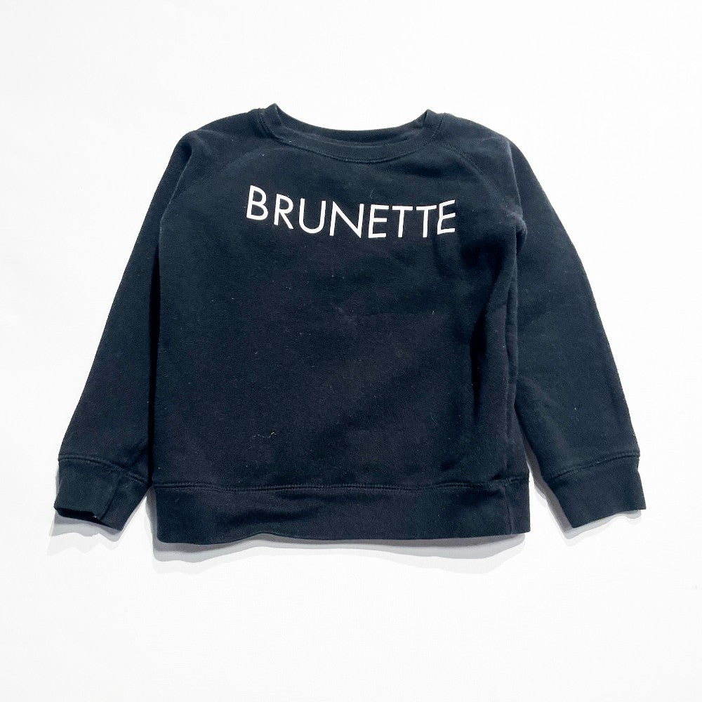 Brunette The Label Sweatshirt 4-5Y **Imeprfection|196301