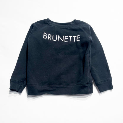 Brunette The Label Sweatshirt 4-5Y **Imeprfection|196301