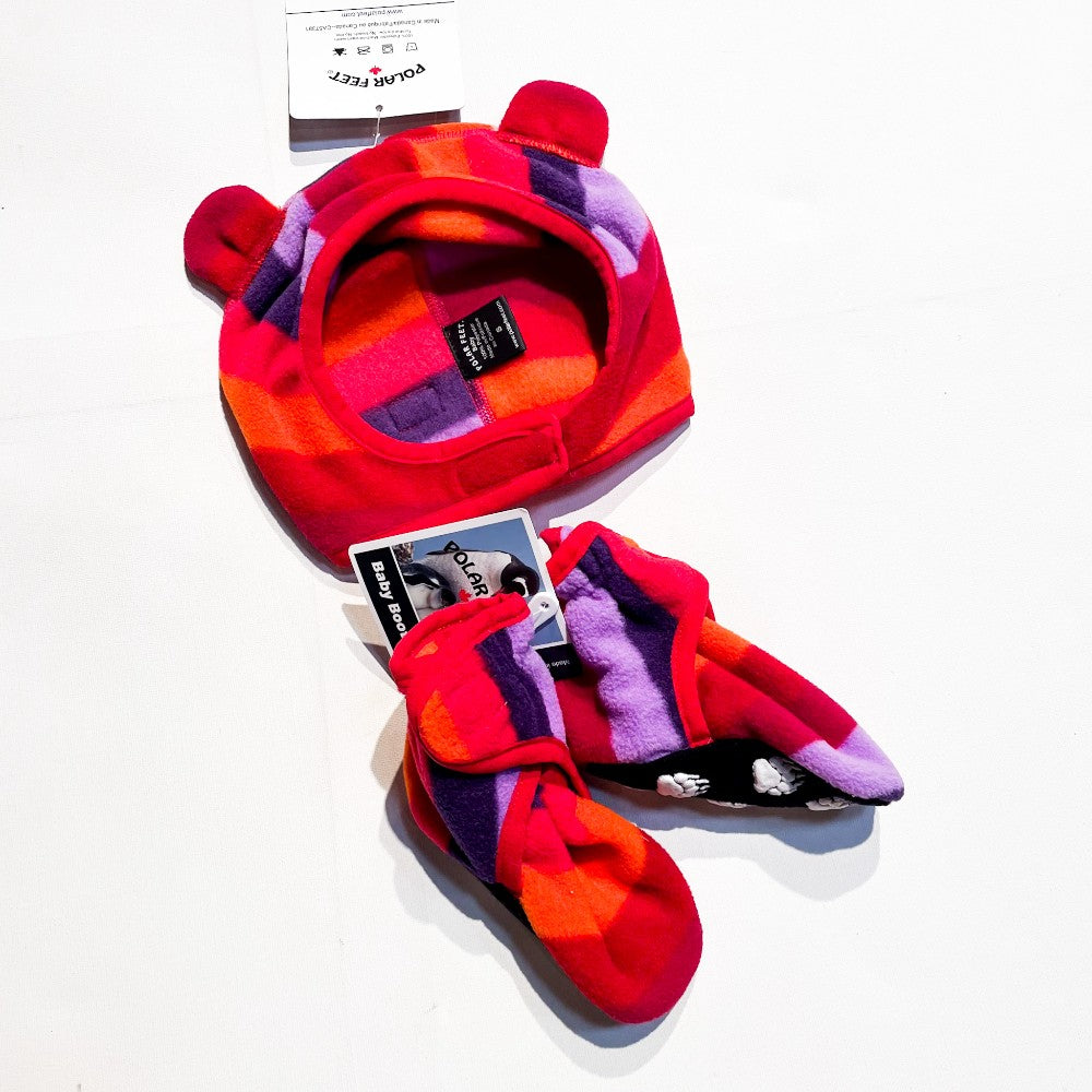 Hat & Booties 6-12M|121301