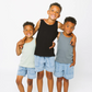 Little Bipsy - Boy's Chambray Short|104001