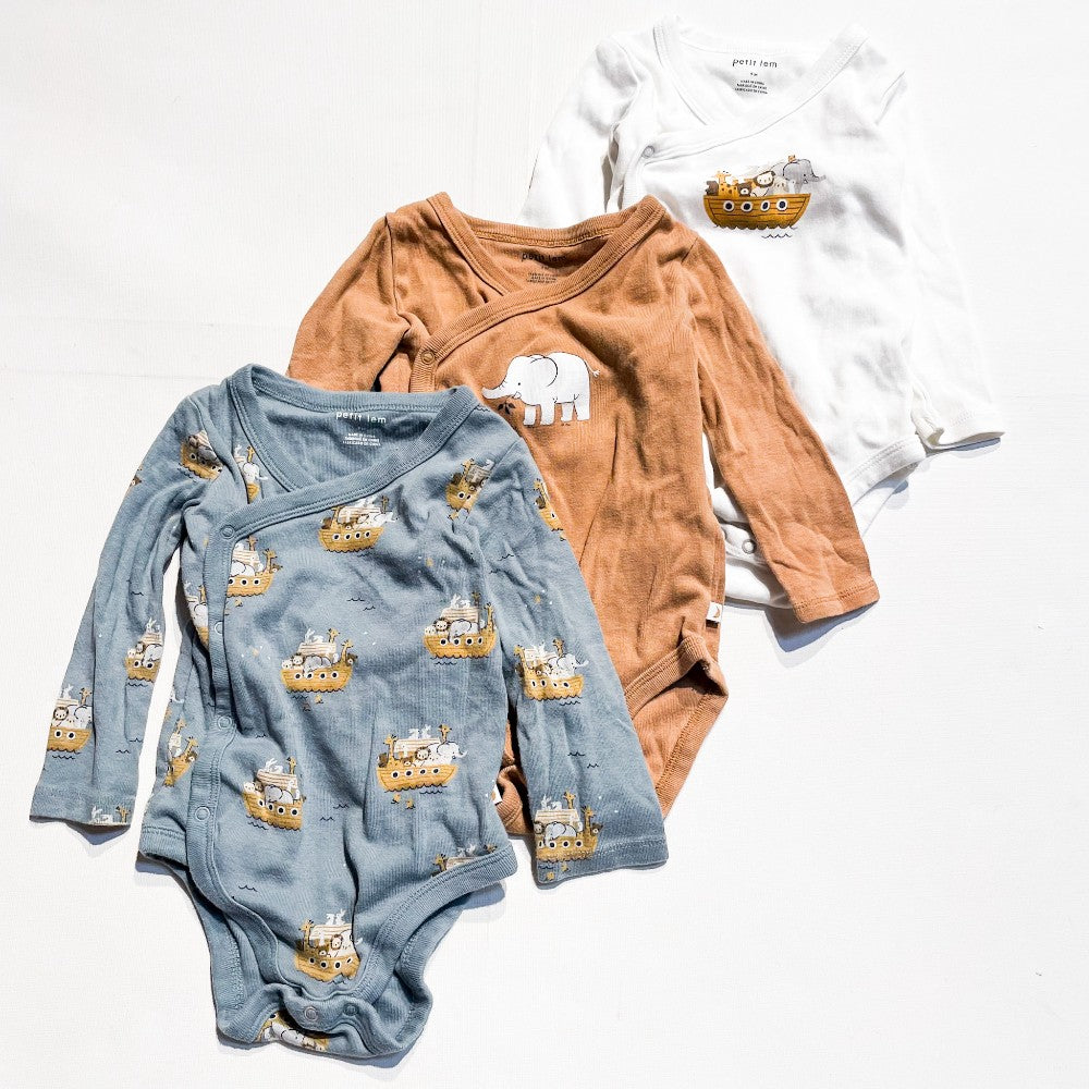 Petit Lem Onesie Set 9M|182845