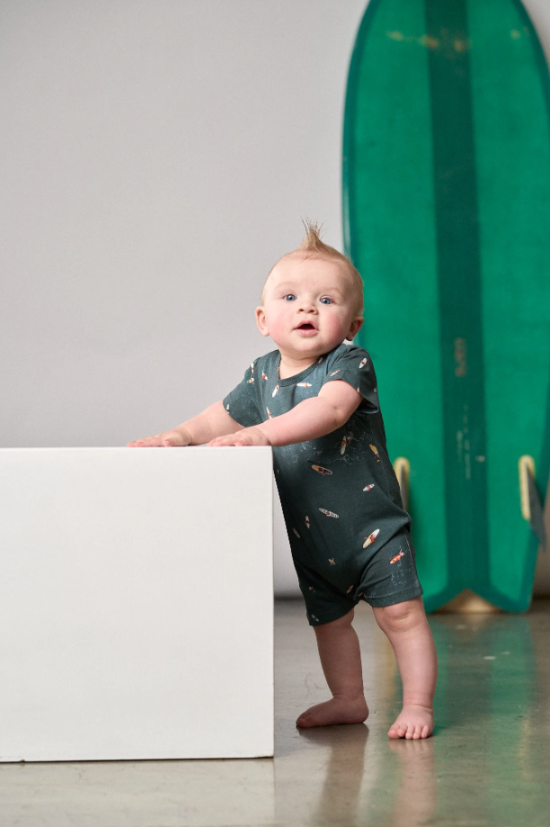 Little Bipsy - Surf Squad Shortie Romper|142550