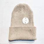 Knit Hat - Cream Sprinkles (Adult)|160906