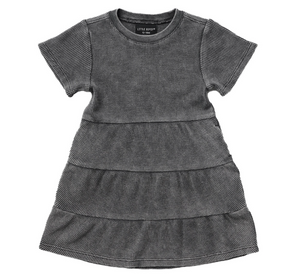 Little Bipsy - Acid Wash Waffle Dress|142075