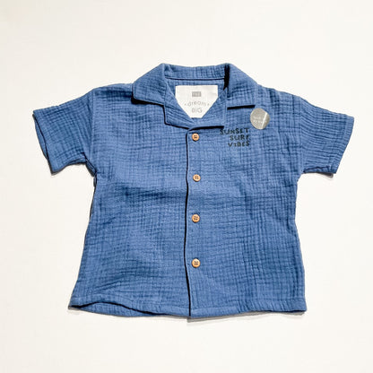 F&F Button Up 18-24M *NEW|232658