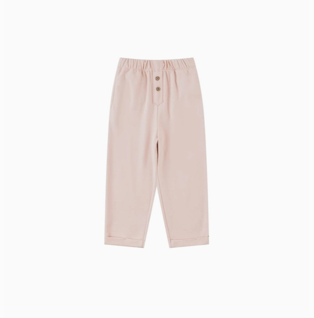 Norsu Organic - Relaxed Tapered Pant-Smoke Rose|104132