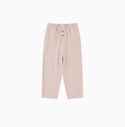 Norsu Organic - Relaxed Tapered Pant-Smoke Rose|104132