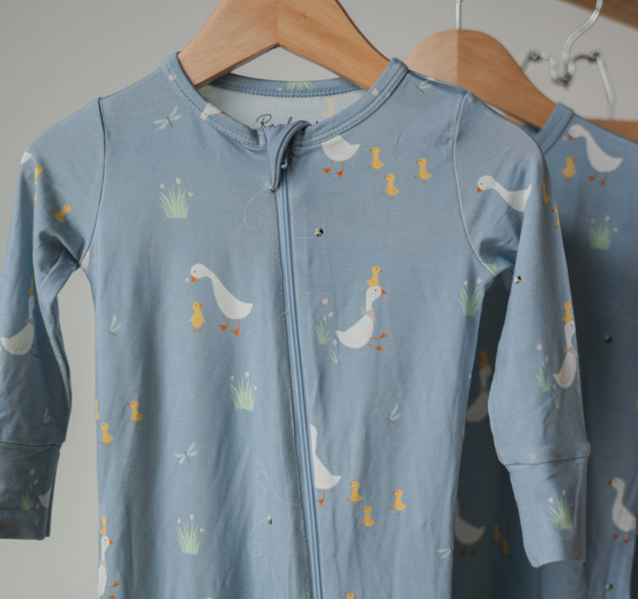 Roobear - Little Hatchling Bamboo Sleeper - Blue|138212