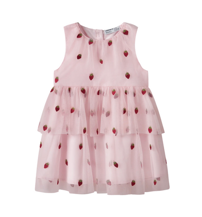 Name It - Strawberry Tulle Dress - Kids|208396