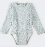 Petit Lem - Swim Dusty Blue Floral|194051