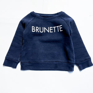 The Brunette Label Sweatshirt 2-3Y **Imperfection|177982