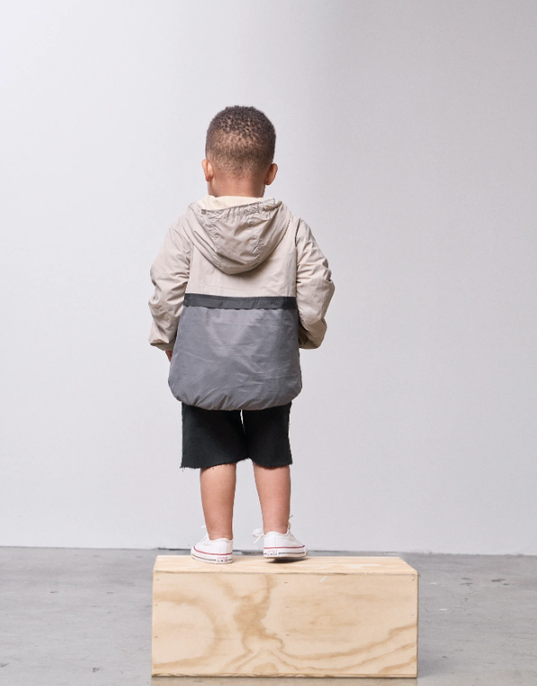 Little Bipsy - Check Black Windbreaker|149313