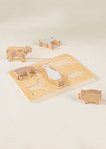 Coco Village - Wooden Barn Animals Puzzle|76705