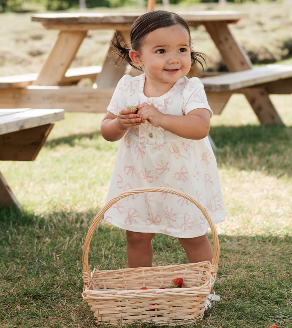 Petit Lem - Bodysuit Dress- Bows|187184