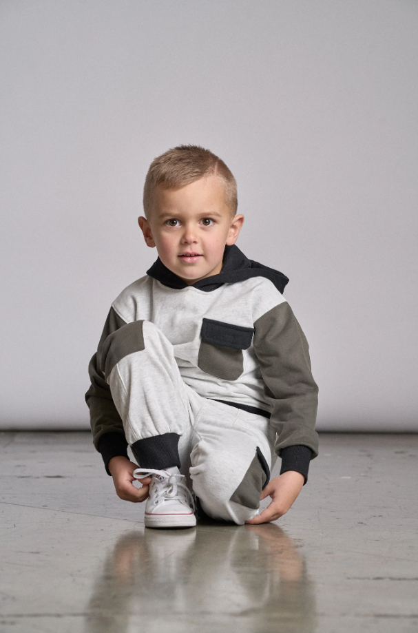 Little Bipsy - Block Pocket Cargo Jogger|115950