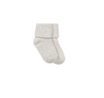 Jamie Kay - Classic Rib Sock - Oatmeal Marle|120870