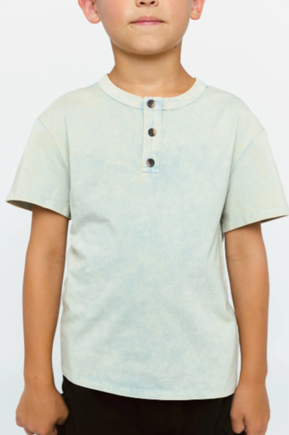 Little Bipsy - Jersey Henley Tee|104023