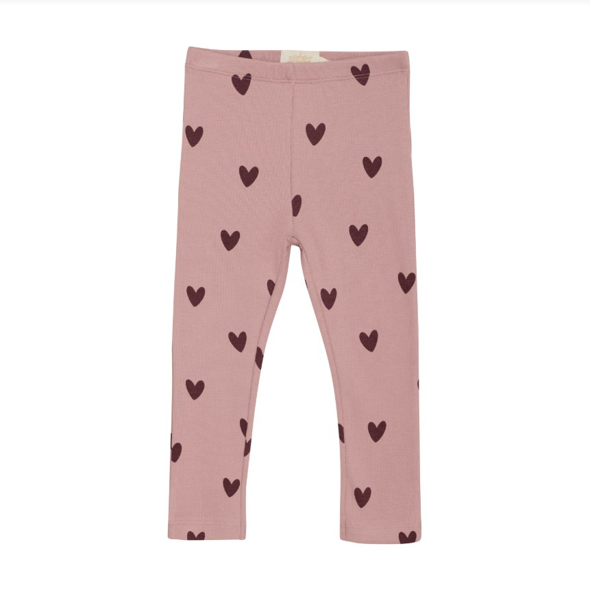 Creamie - Rib Leggings Woodrose|155801