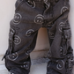 Little Trouble - Smiley Face Baggy Jeans Black|177967