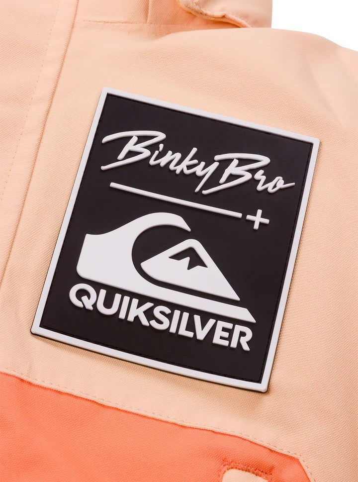 BinkyBro x Quicksilver - 99-90 Orange/Peach Snow Suit|112367