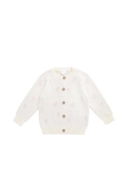 Jamie Kay - Meadow Cardigan Larissa Egret|176646