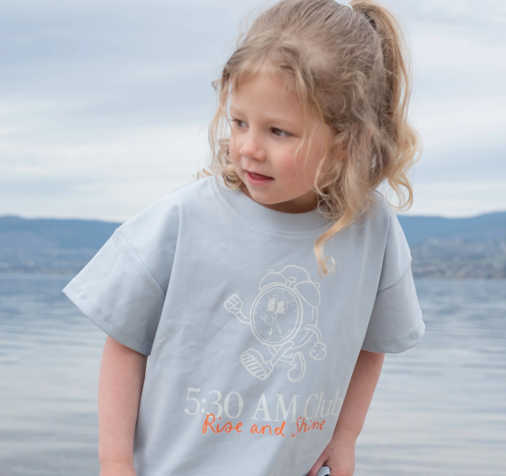Roobear - 5:30AM Club - Organic Cotton Tee|147701