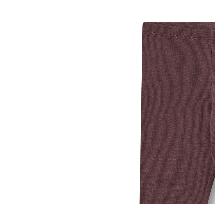 Wheat - Rib Leggings Maddy Fudge|164376