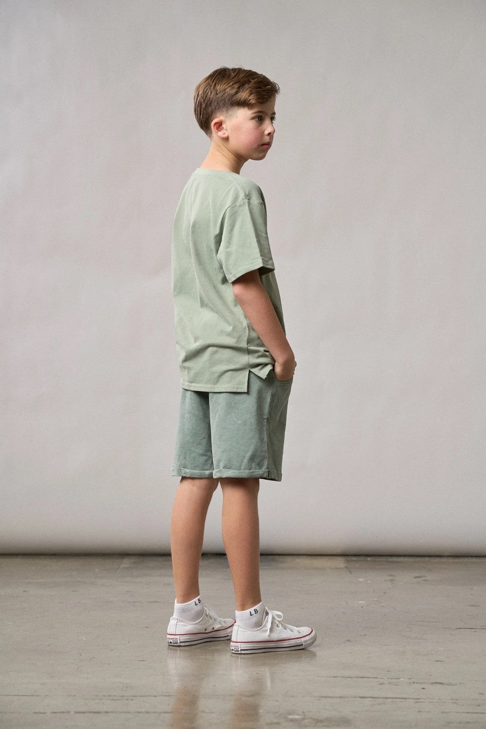 Little Bipsy - Harem Short - Basil Wash|125648