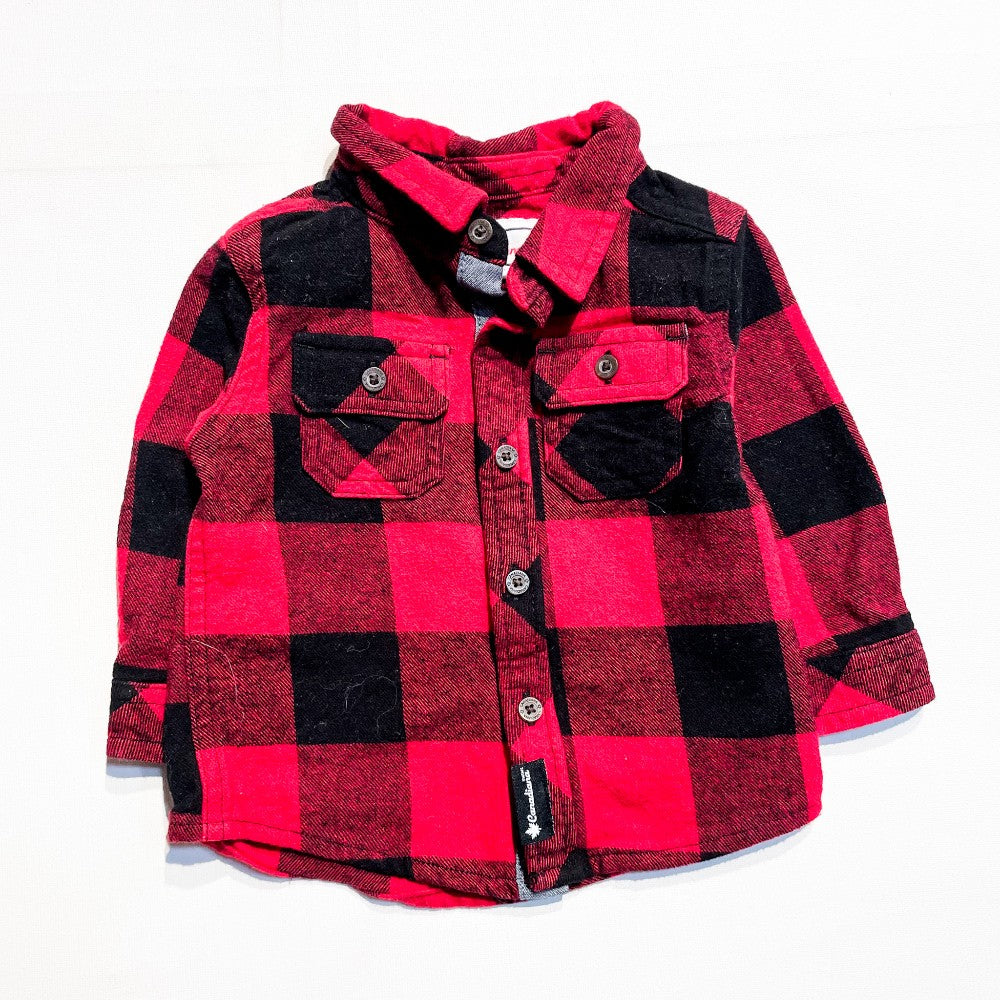 Canadiana Button Up Shirt 12M|162973