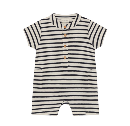Minymo - Romper Vanilla Ice Stripe|196223