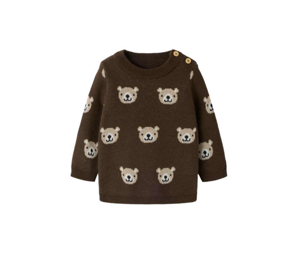 Name It - Bears Knit Sweater|223332