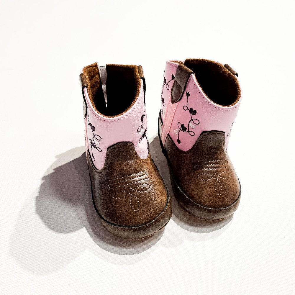 Pink Cow Girl Boots 2-3|214797