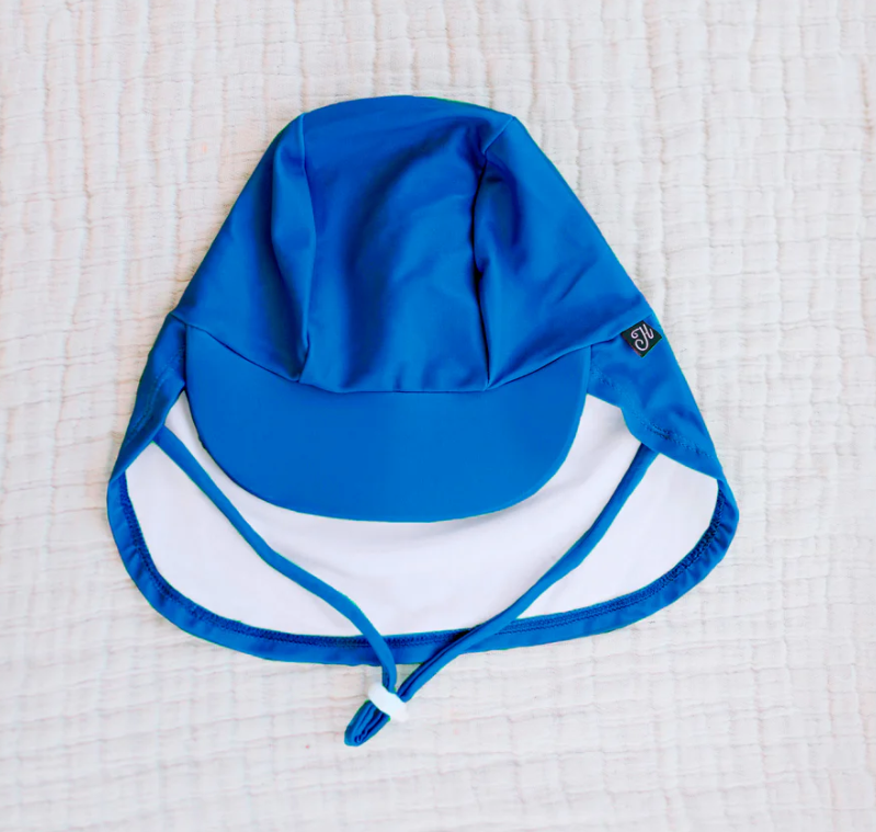 Honeysuckle - Stretch Sunhat - Cobalt Blue|203279