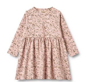 Wheat - Jersey Dress Sessa Rose Powder Flowers|164313