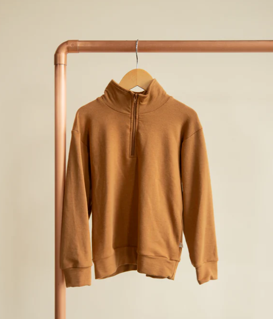 Jax & Lennon - Terry 1/4 Zip Topaz|110574