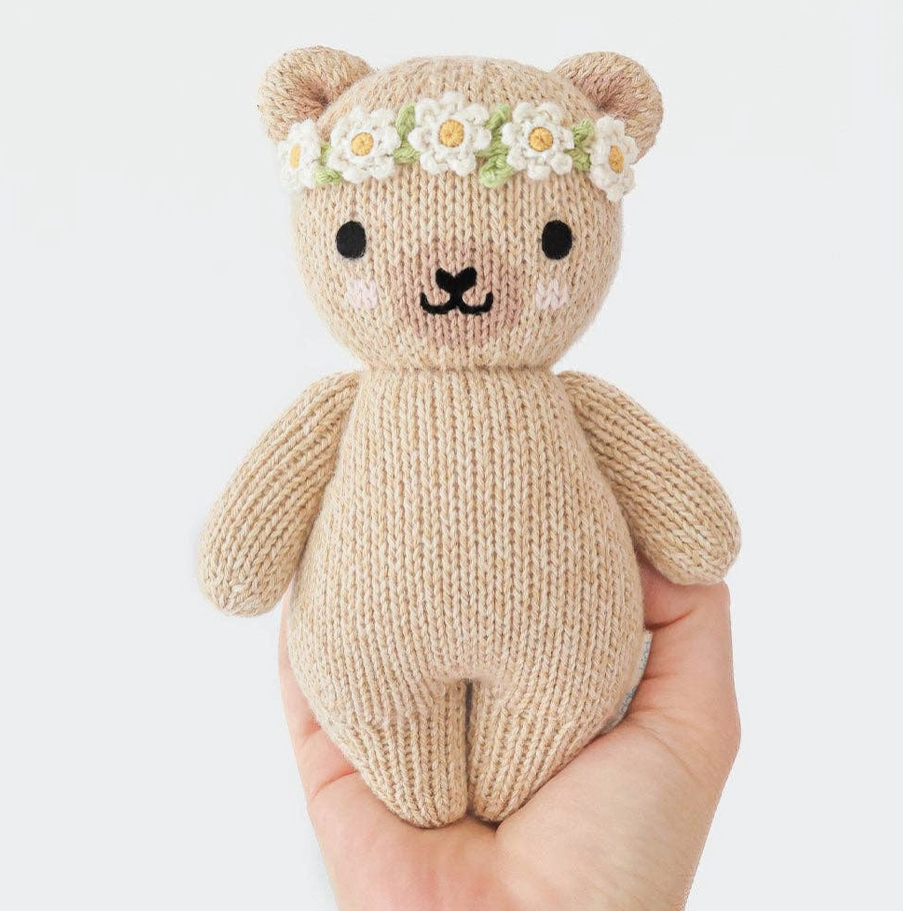 Cuddle & Kind -  Baby Honey Bear (Ivory Floral) Gives 5 Meals|114013