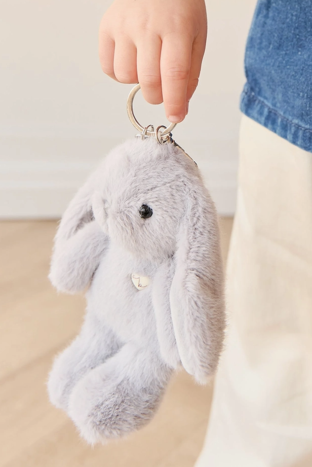 Snuggle Bunnies - Keyring - Penelope the Bunny - Silver|153194