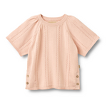 Wheat -  Knit Pullover S/S Vilna Powder|197182